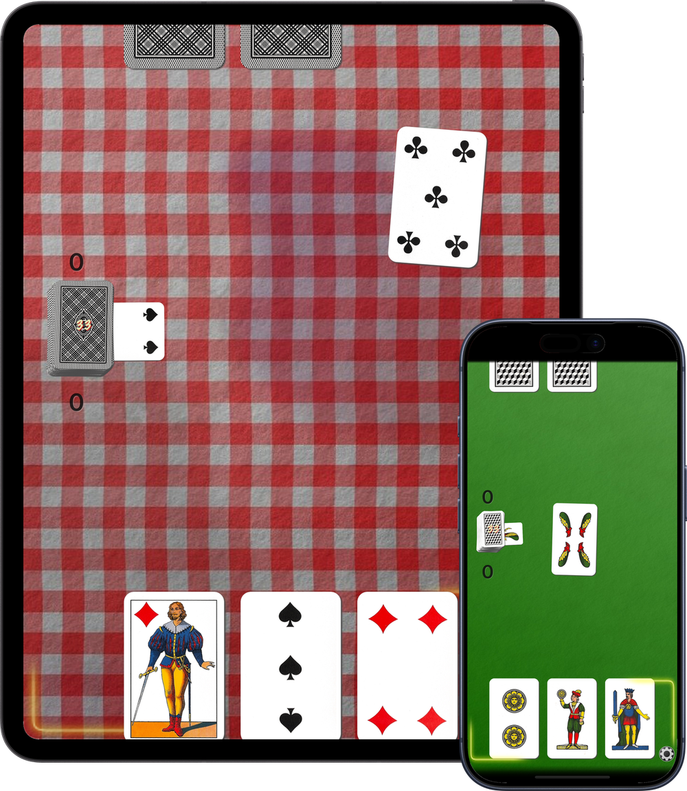 iBriscola on iPad and iPhone