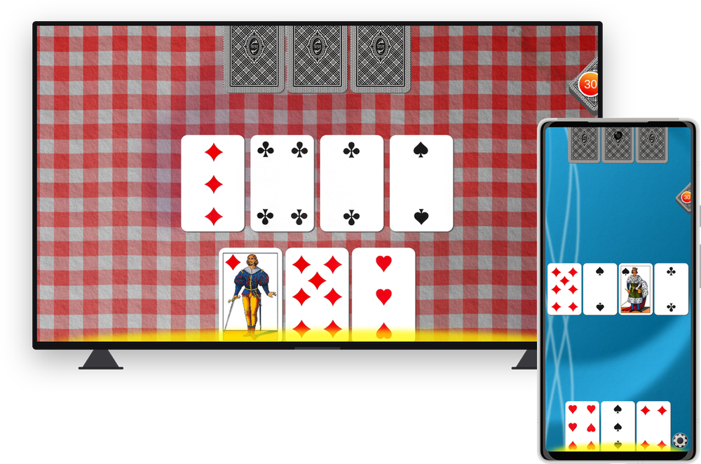 iScopa on Android phone and Google TV